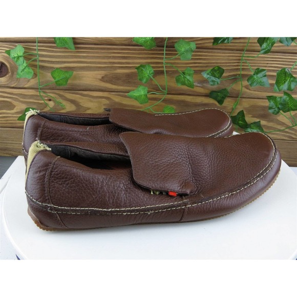Florsheim Sz 11 Loafer Brown Leather Men Slip On‎ 18476-02 Medium (D, M) main image 7